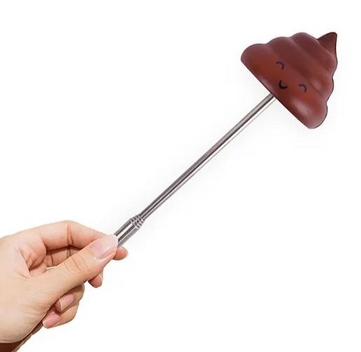 💩 Poop on a Stick – 15" Extendable Gag Toy Funny Fart Prank for Kids & Adults