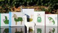 Llama Ceramic Planter - Desktop Sprouting Chia Pet Plant Pot - Gift Republic