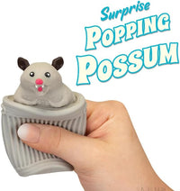 Surprise Popping Possum in Trash Can - Squeeze it, SURPRISE! - Archie McPhee