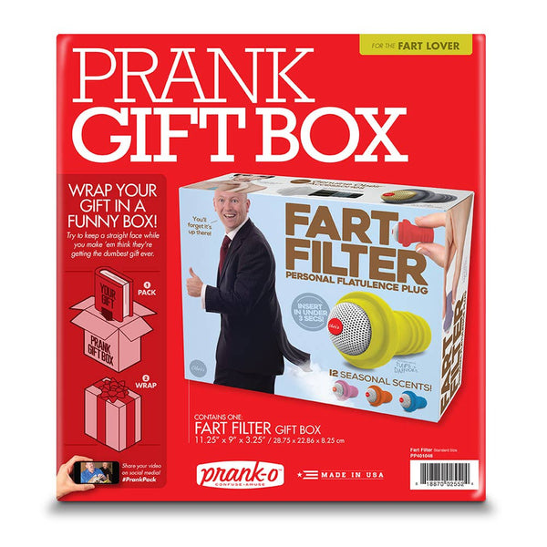 Prank Gift Box 😂  Fart Filter Plug 💨 Funny Joke GaG Prank Present Idea 🎁