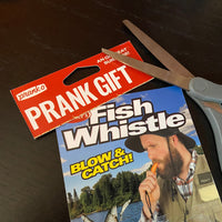 Fish Whistle Fishing Prank Gag Gift 🐟 Funny Fisherman Joke Father's Day Present