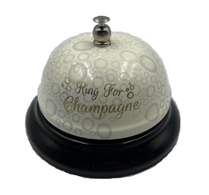 Ring For Champagne Desk Bell - Fancy Kitchen Bar Pub Office Room