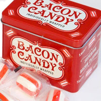 Bacon Flavored Candy - Cool Retro Tin Gift Box - Archie McPhee