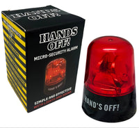 🚨 Hands Off Motion Alarm – Funny Office Prank Gadget Mini Security Siren 😂🎁