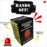 🚨 Hands Off Motion Alarm – Funny Office Prank Gadget Mini Security Siren 😂🎁