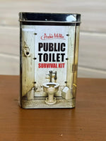 Public Toilet Potty Survival Kit - Funny Bathroom Gag in a Tin - Archie McPhee