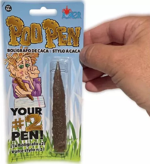 The Poo Poop Pen - Your #2 Ballpoint Pen for School-Home-Office ~ GaG Joke Toy