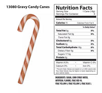 GRAVY Flavored Candy Canes - Bizarre Savory Goodness! Gag Joke - Archie McPhee