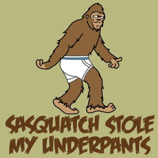 BIGFOOT UNDERPANT Sasquatch Giant Size 80" Waist Underwear -  Archie McPhee