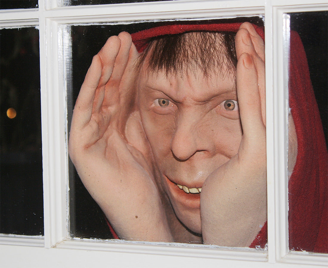 The ORIGINAL Scary Peeper - True-to-Life Realistic Window Mask Prop - Prank Gag