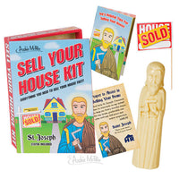 Sell Your House Home Kit w/ Saint Joseph Statue - GOOD LUCK ~ Archie McPhee