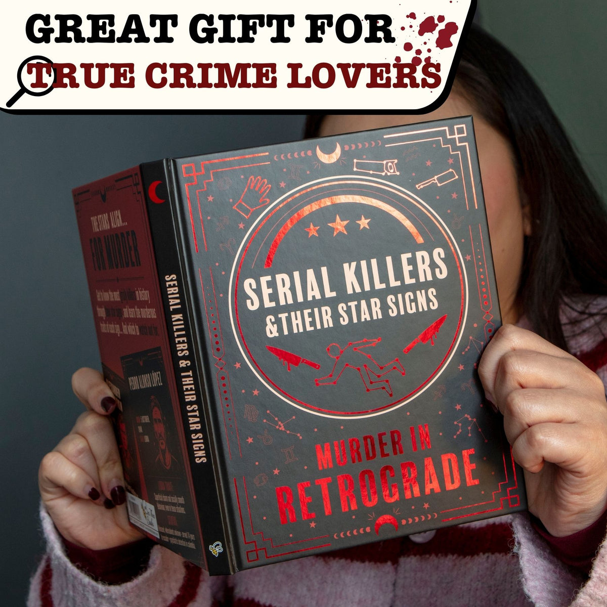 Murder in Retrograde 🔪 Hardcover True Crime Zodiac Astrology Serial Killer Book 🩸