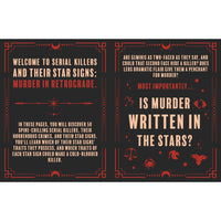 Murder in Retrograde 🔪 Hardcover True Crime Zodiac Astrology Serial Killer Book 🩸