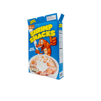 The 🦐 Prank Cereal Box – Shrimp Smacks Gag Gift Box features a hilarious cartoon shrimp design, making it a perfect funny joke present or fake gift box for gag surprises.