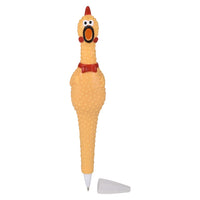 Case of 12 – 7" Rubber Chicken Pens 🐔 🖊️ (Yes… This Is Real Life😂) Funny Gag