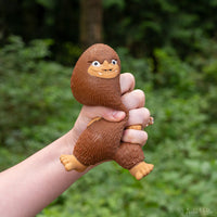 SQUISHY BIGFOOT BFF Squish Squeezable Stress Sasquatch Figure Toy Archie McPhee