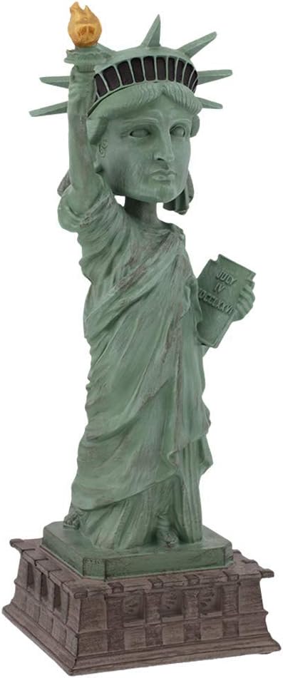 The Statue of Liberty Bobblehead Figure 🗽 – Premium Lifelike Collectible Decor Gift features a detailed design with book and torch, making it a unique collectible for fans and gift-givers alike.