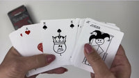 🔥 Naughty Stick Figure Playing Deck of Cards - Adult Funny Gag Gift Party Humor