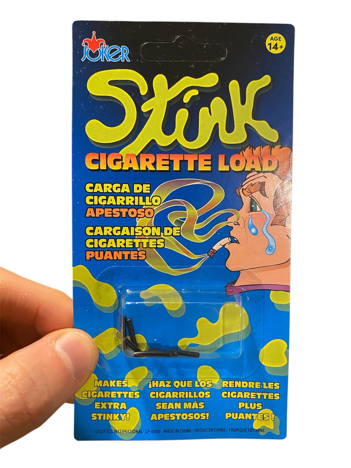 12 TOTAL  6-Pack Stink Smell Cigarette Loads - Gag Prank Smoking Trick Joke Gift