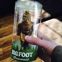 Bigfoot Sasquatch Ornament - Holiday Christmas Hand-Blown Glass ® Archie McPhee