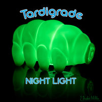 Tardigrade Ceramic Night Light - Green Color LED Lamp - Archie McPhee