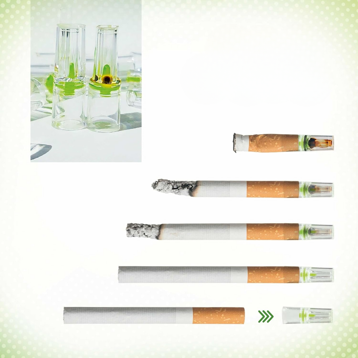 1 PK FRESH Cigarette Filters = 30 Filters - Takes the Nic Out & Blocks Tar