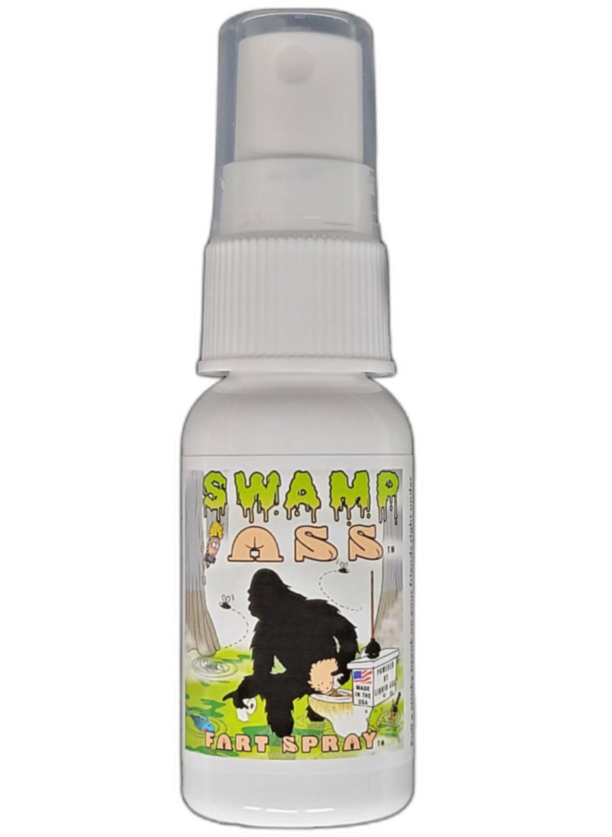 1 Liquid Ass + 1 Swamp Ass - Fart Stink Spray Bottles - Gag Prank Joke ~ COMBO