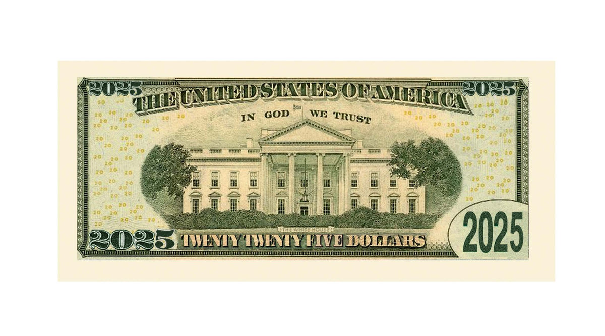 1000 - President Donald Trump 2025 Novelty Money Bills Party Fake Play MAGA Note