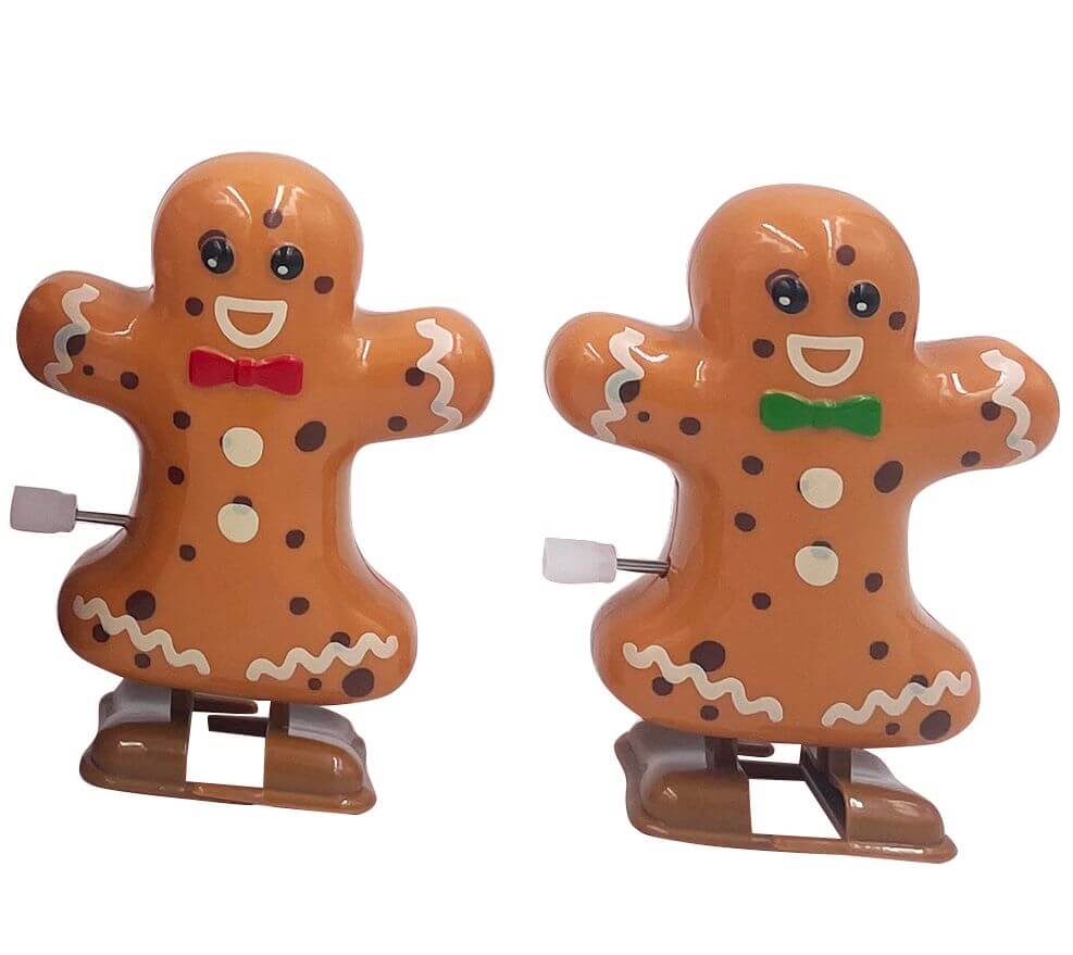 2pk Racing Gingerbread Men - What more can I say?  Hilarious Wind Up Racing Toys