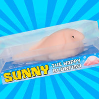 Sunny the Happy BLOBFISH - Squishy Stress Fidget Novelty Toy - Archie McPhee