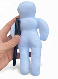 😈 Anxiety Voodoo Doll Set 😂 Stress Relief Gag Gift w/ Marker & Pins