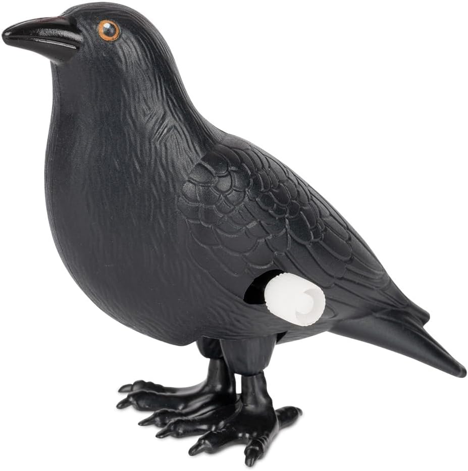 Wind-Up Crazy Crow - Walking Classic Toy Bird Figure – Giggle